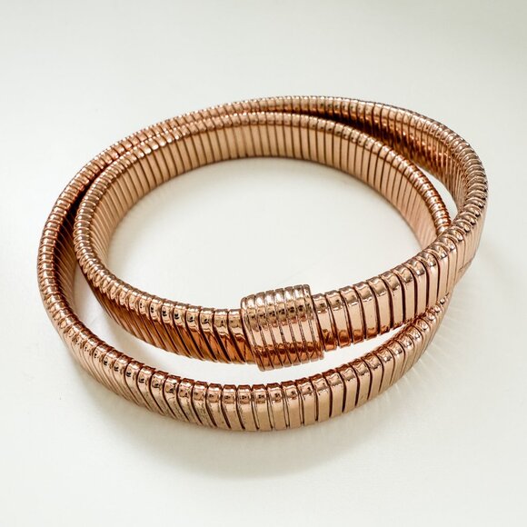 J. Crew Double Stretch Bracelet - Rose Gold - OS - Picture 3 of 6